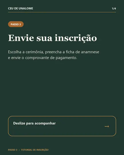 Passo 3, tela 1 de 4