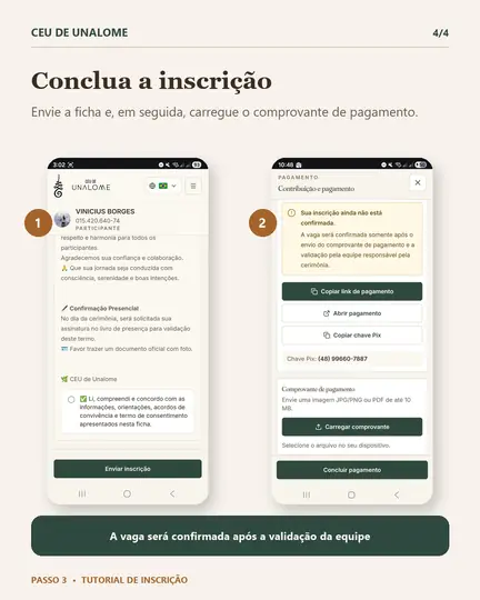 Passo 3, tela 4 de 4